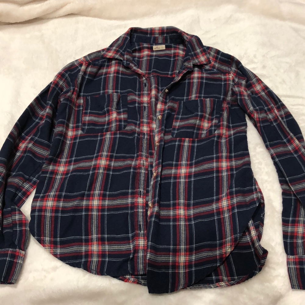 Blue & Red Flannel